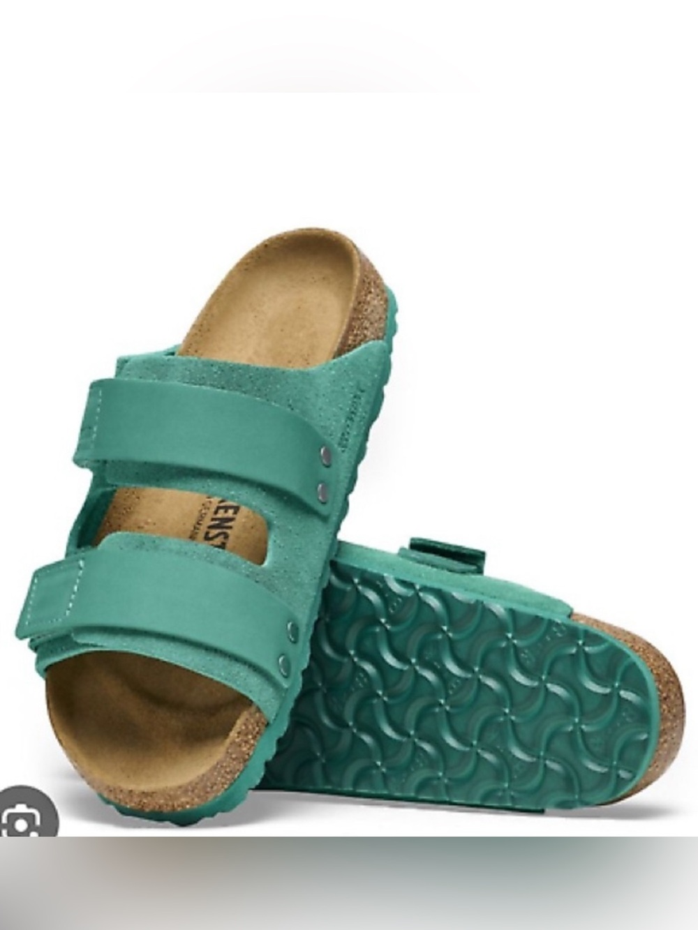 Birkenstock uji green sandals 38  7